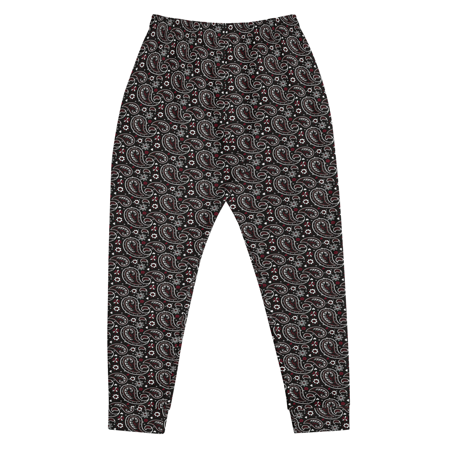 Stack Logo Black Paisley Joggers