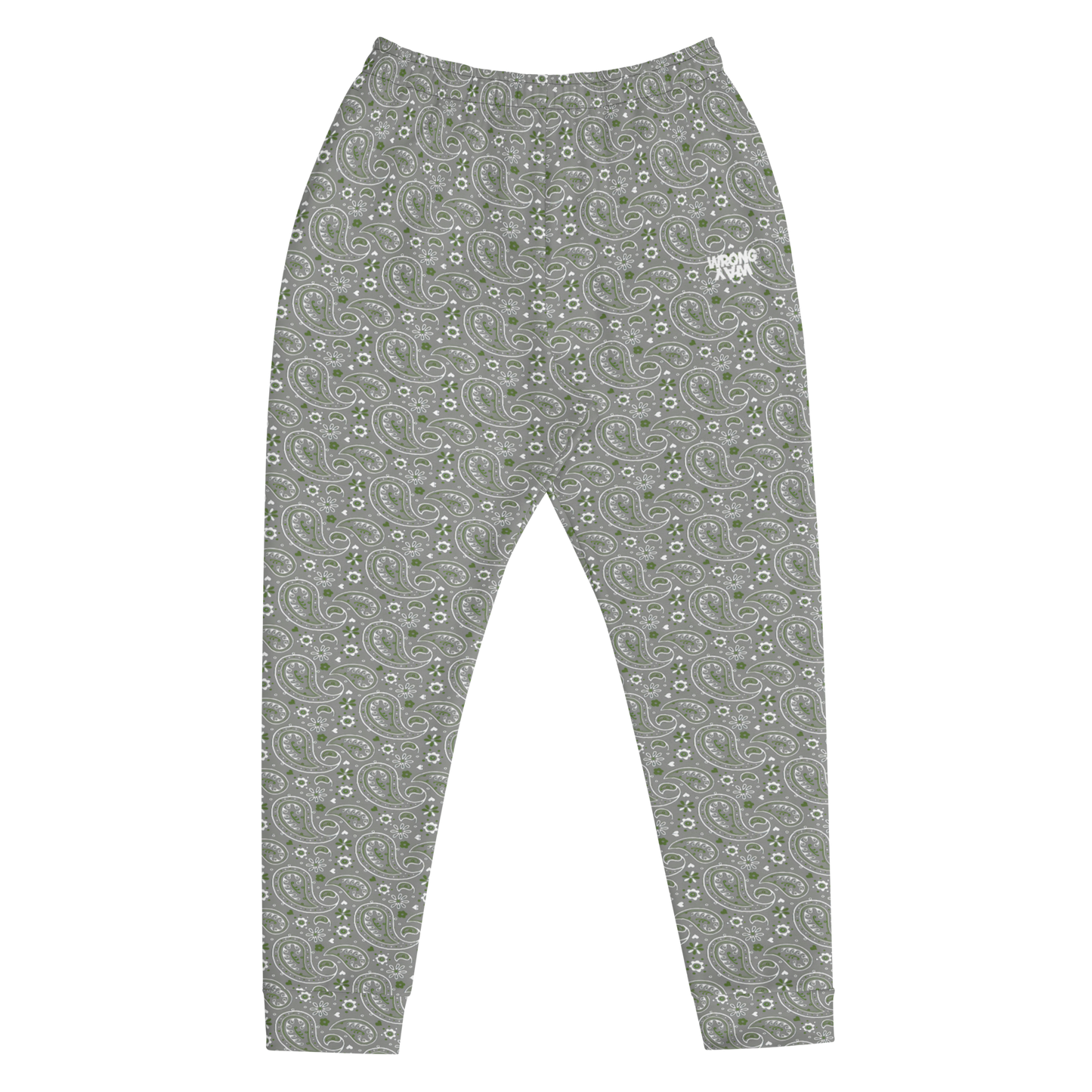 Stack Logo Grey Paisley Joggers