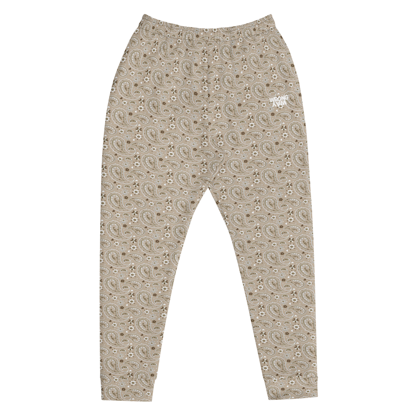 Stack Logo Cream Paisley Joggers