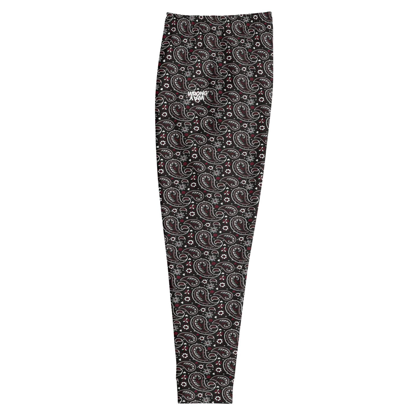 Stack Logo Black Paisley Joggers