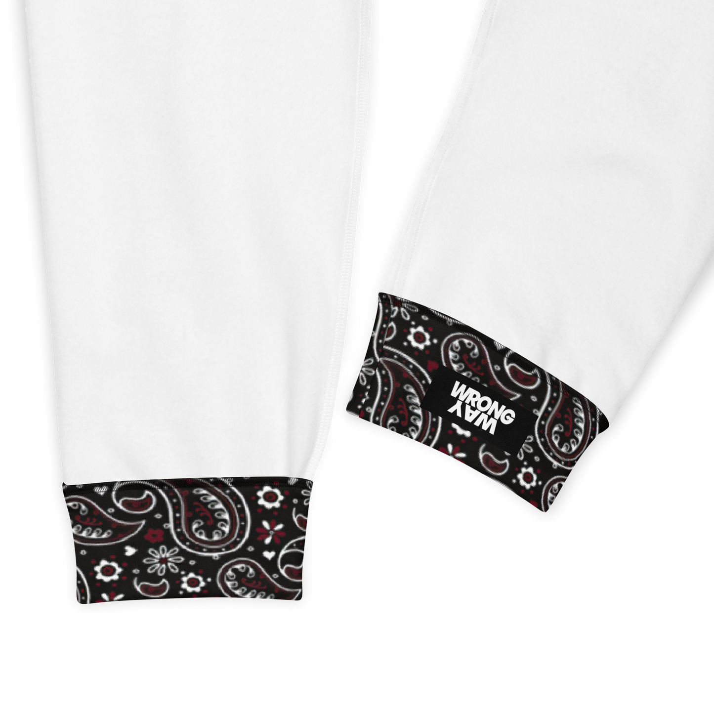 Stack Logo Black Paisley Joggers