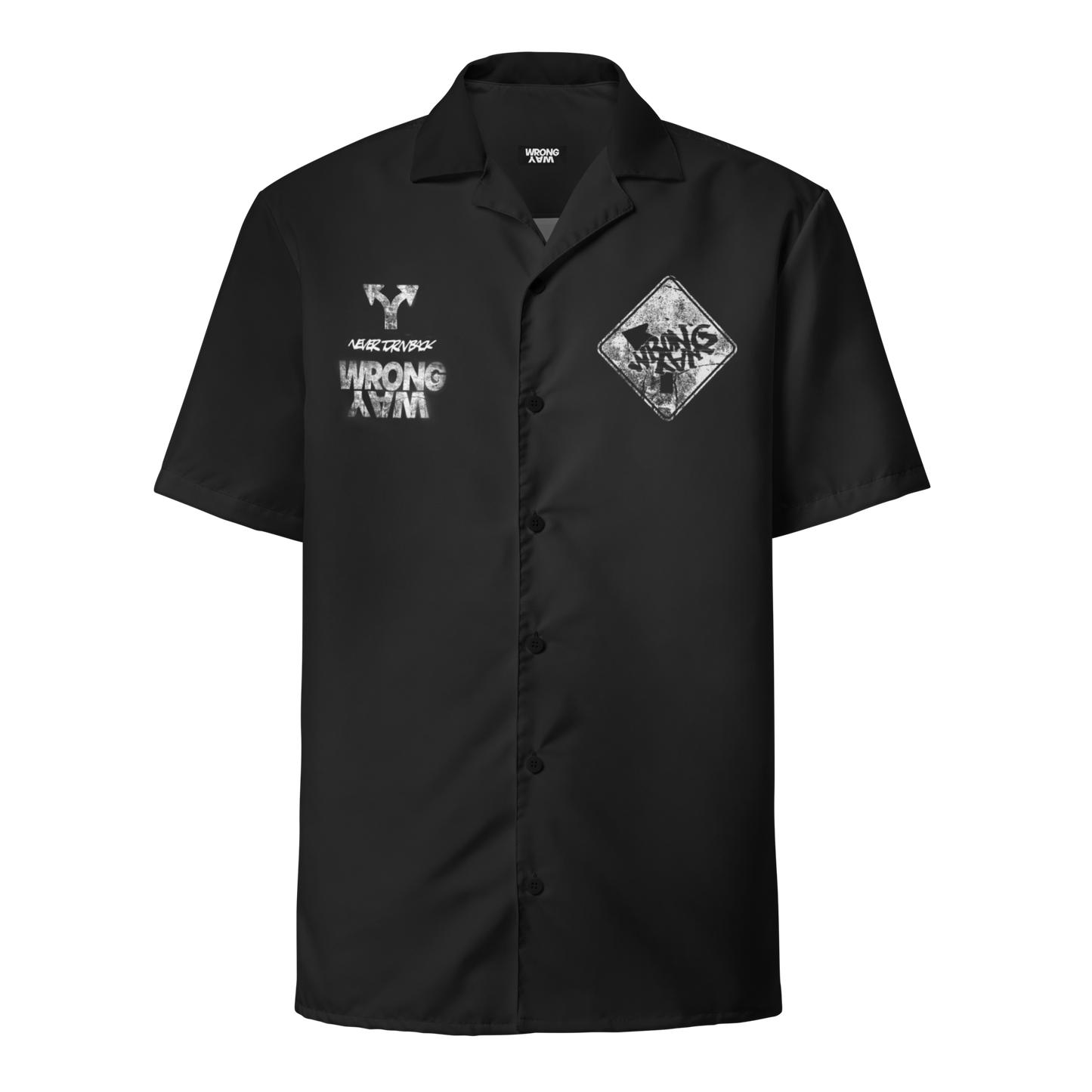 Never Turn Back Button Up