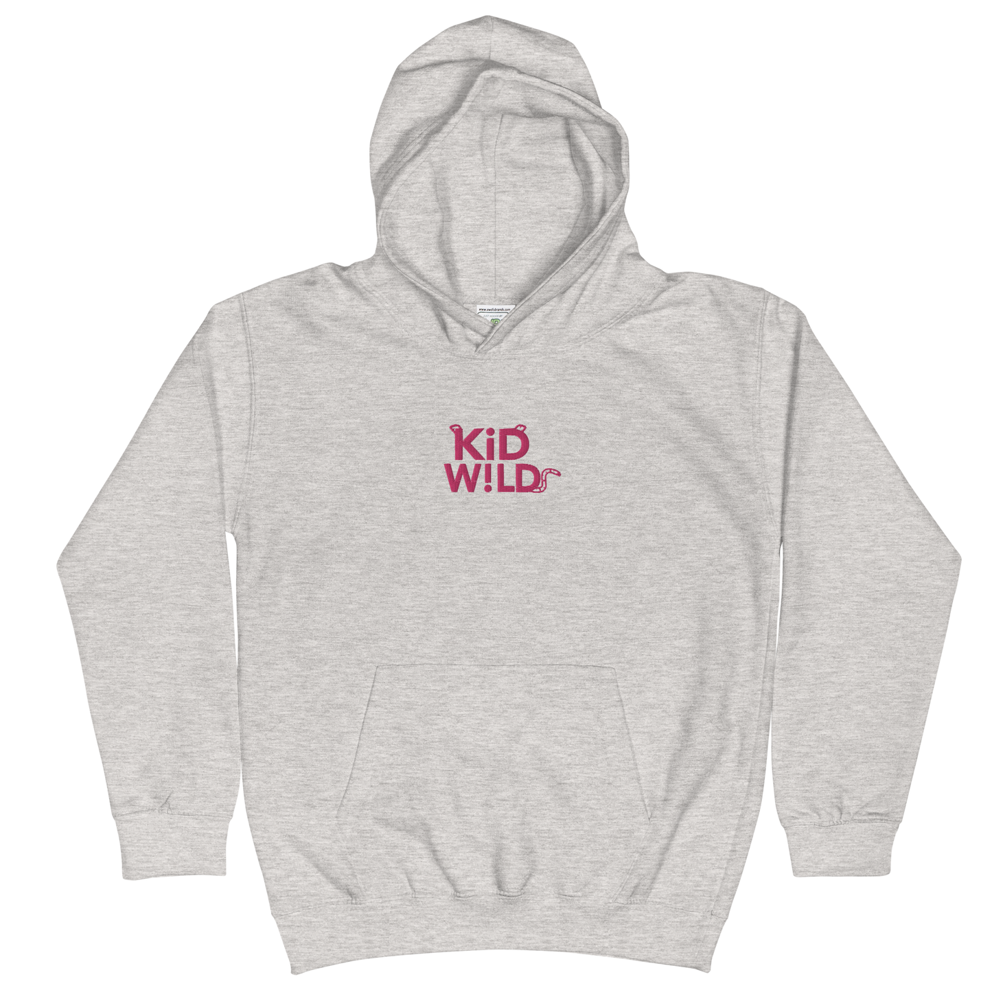 KID W!LD Hoodie Pink/Flamingo Logo
