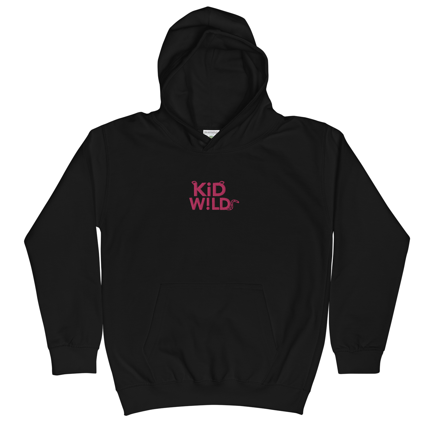KID W!LD Hoodie Pink/Flamingo Logo