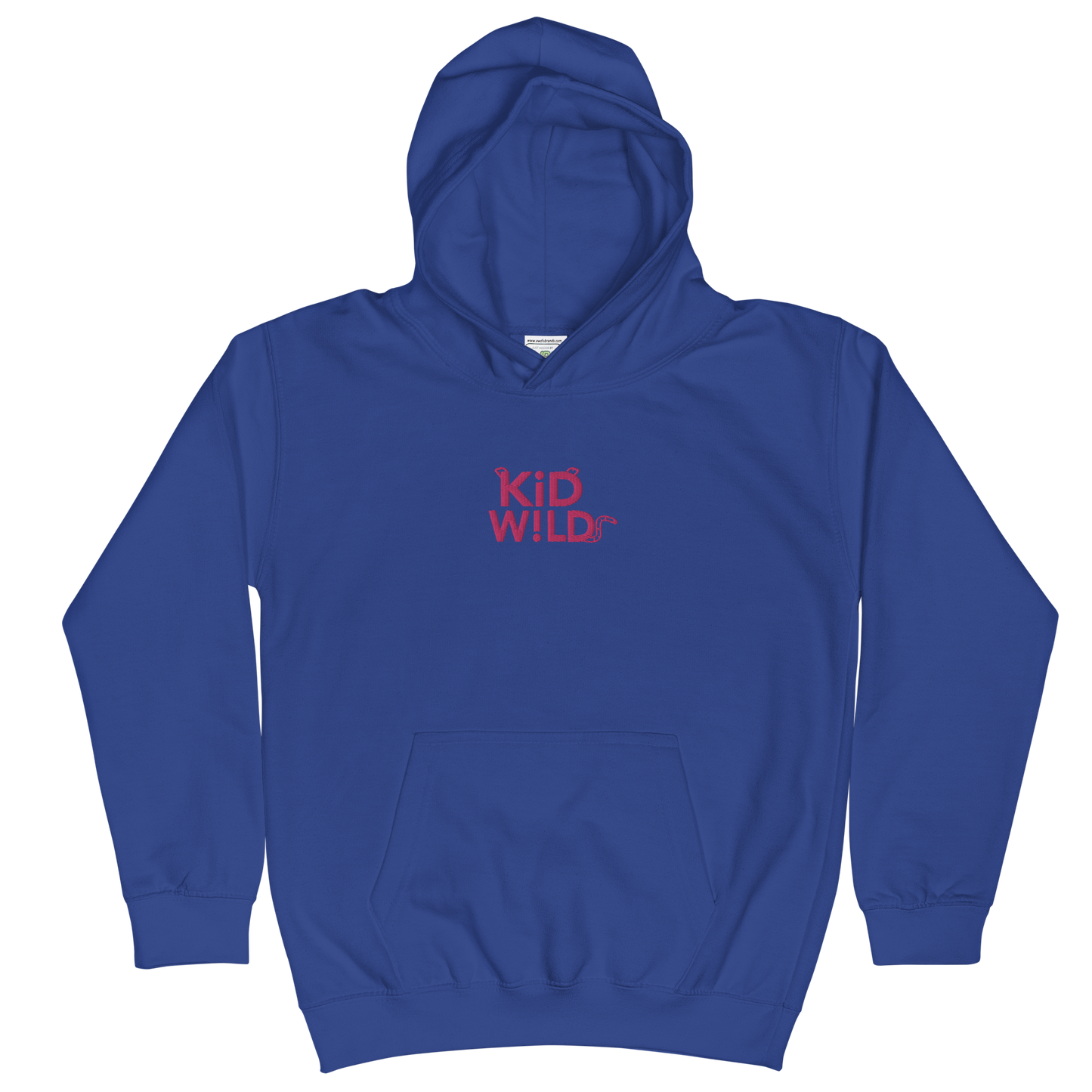 KID W!LD Hoodie Pink/Flamingo Logo