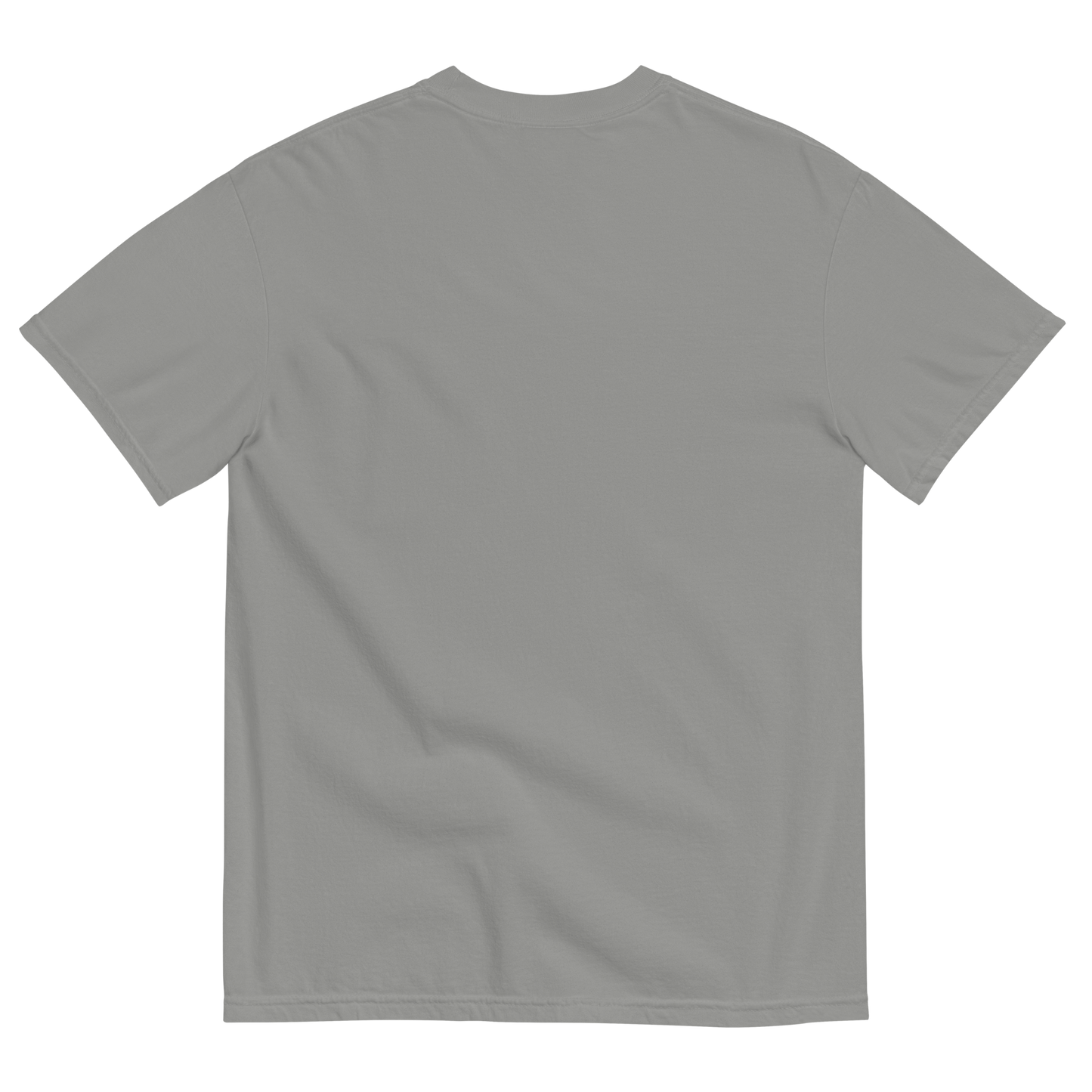Wrong Way Stack White Logo Dyed Tee (Embroidered)