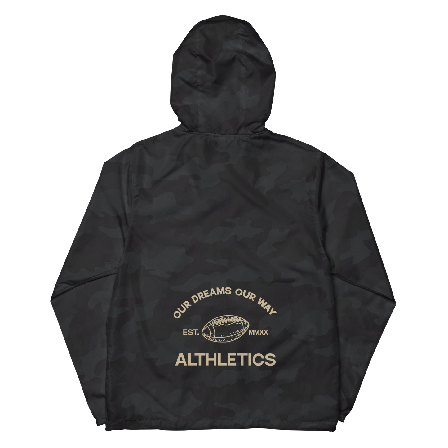 ODOW Athletics Zip Up Sand