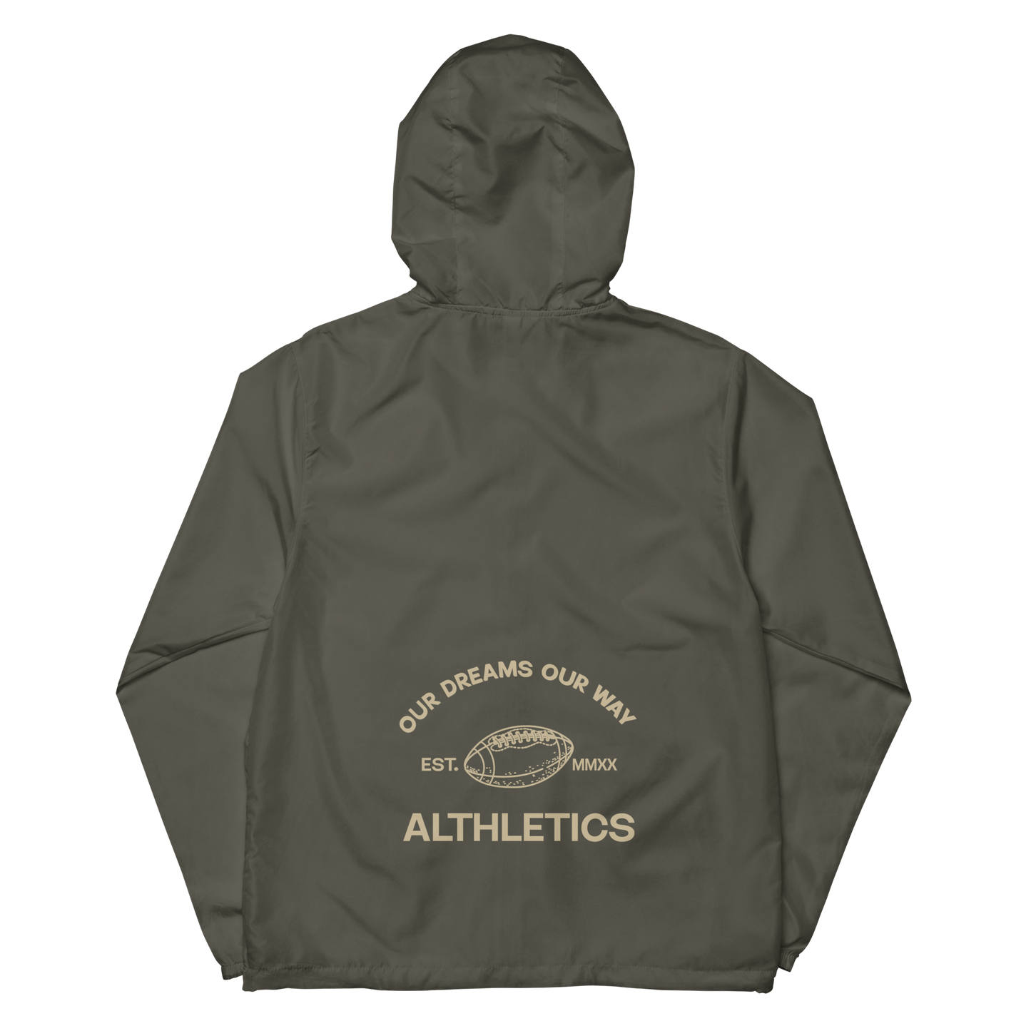ODOW Athletics Zip Up Sand