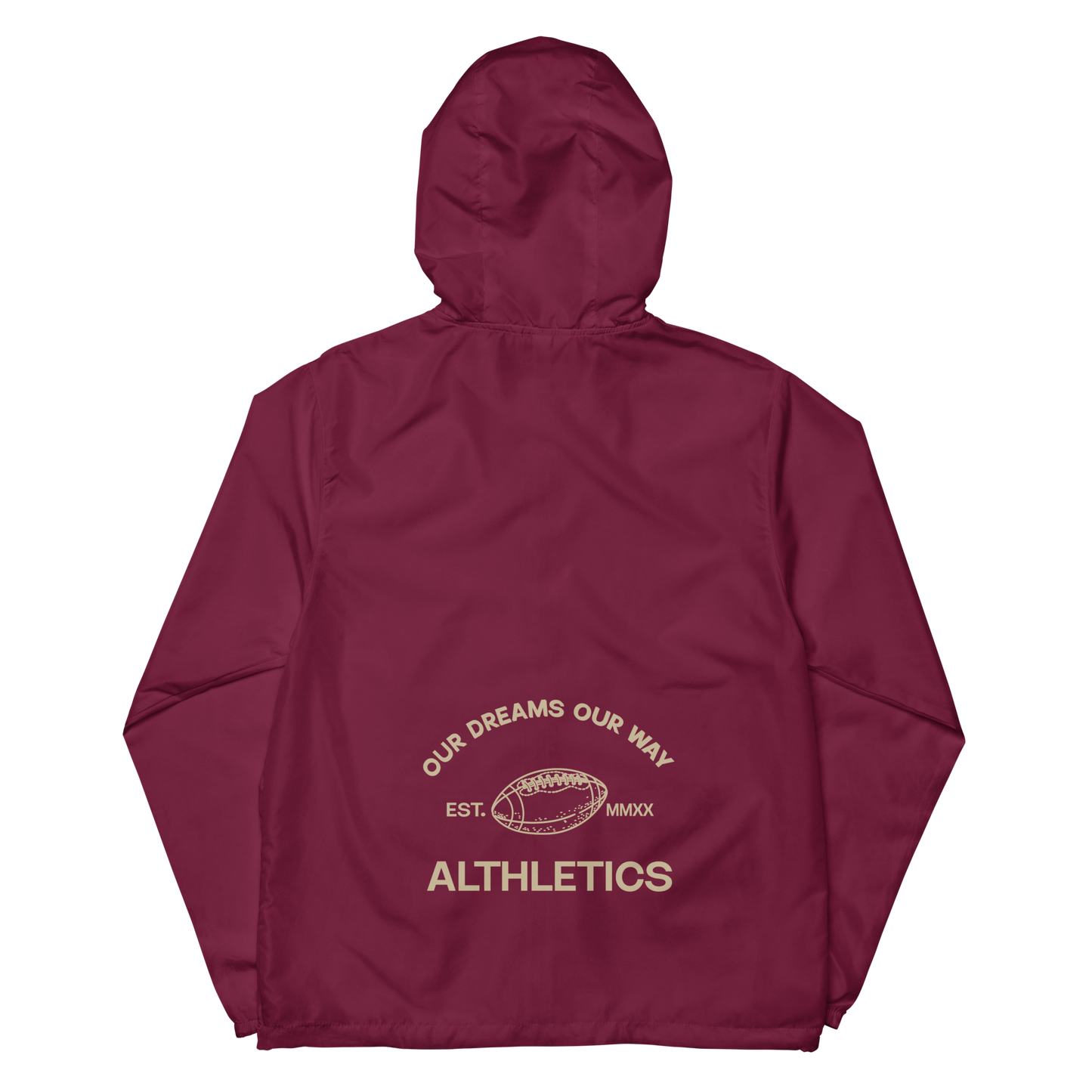 ODOW Athletics Zip Up Sand