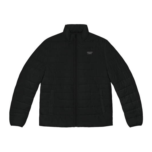 Elephant Black Puffer Jacket