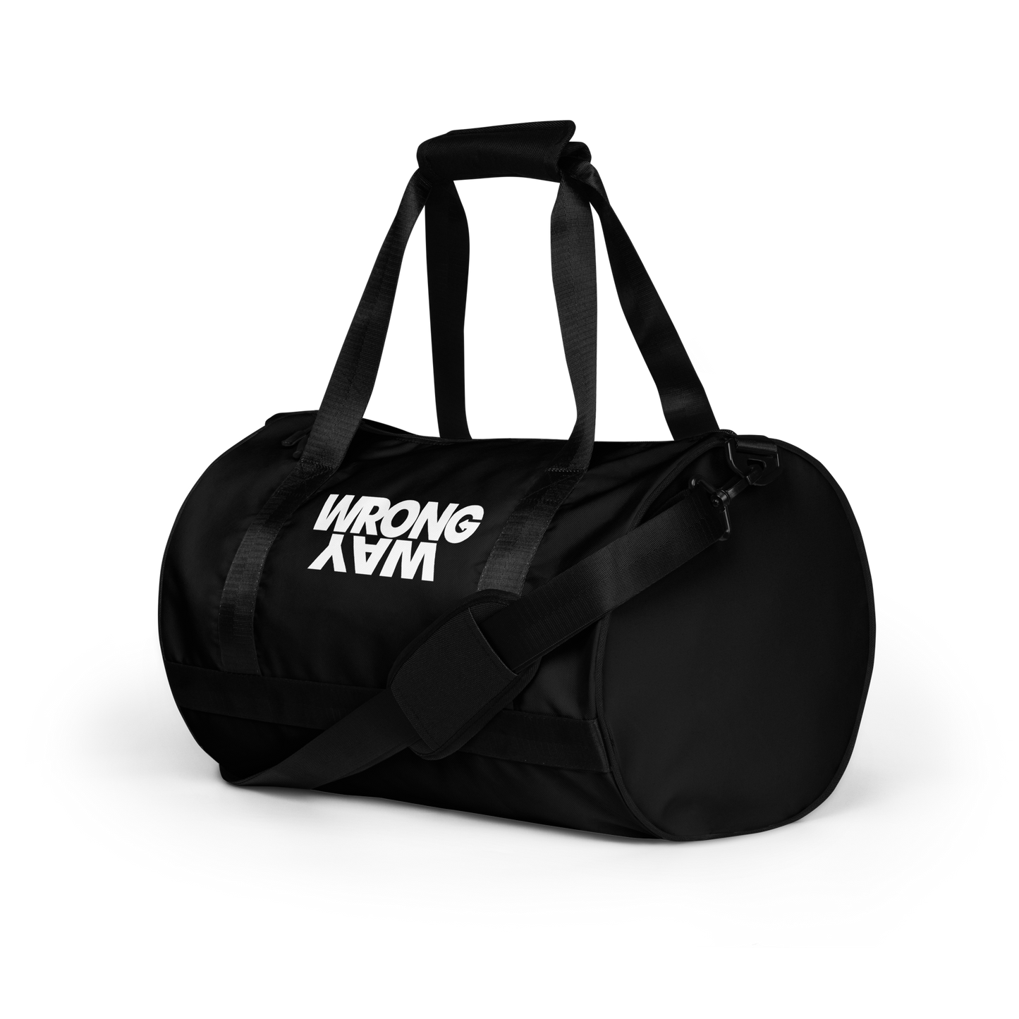 Wrong Way Stack Logo Compact Duffle