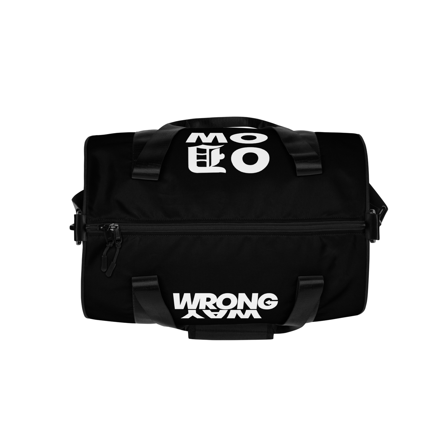 Wrong Way Stack Logo Compact Duffle