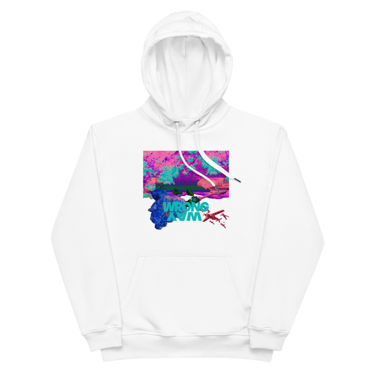 Indigo Hoodie White