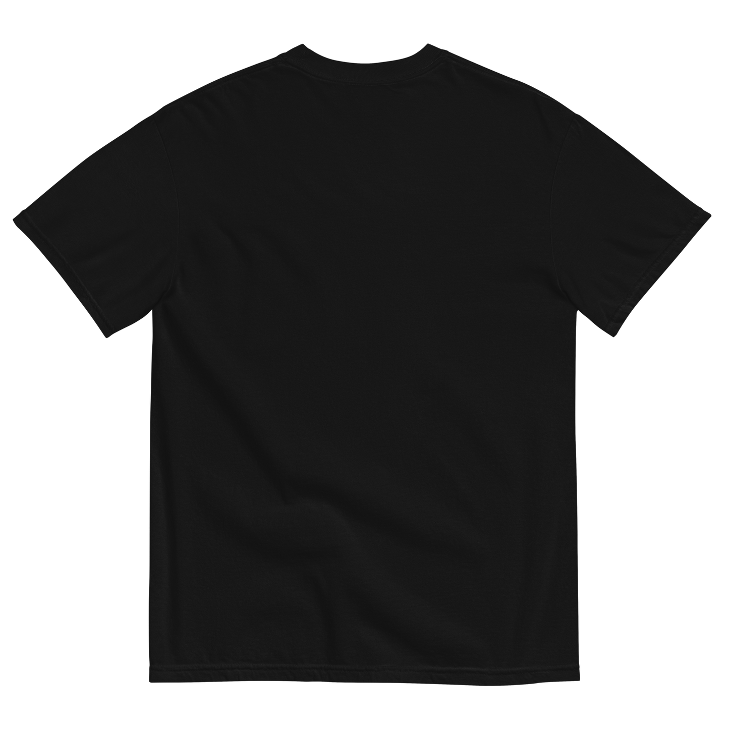 Wrong Way Stack White Logo Dyed Tee (Embroidered)