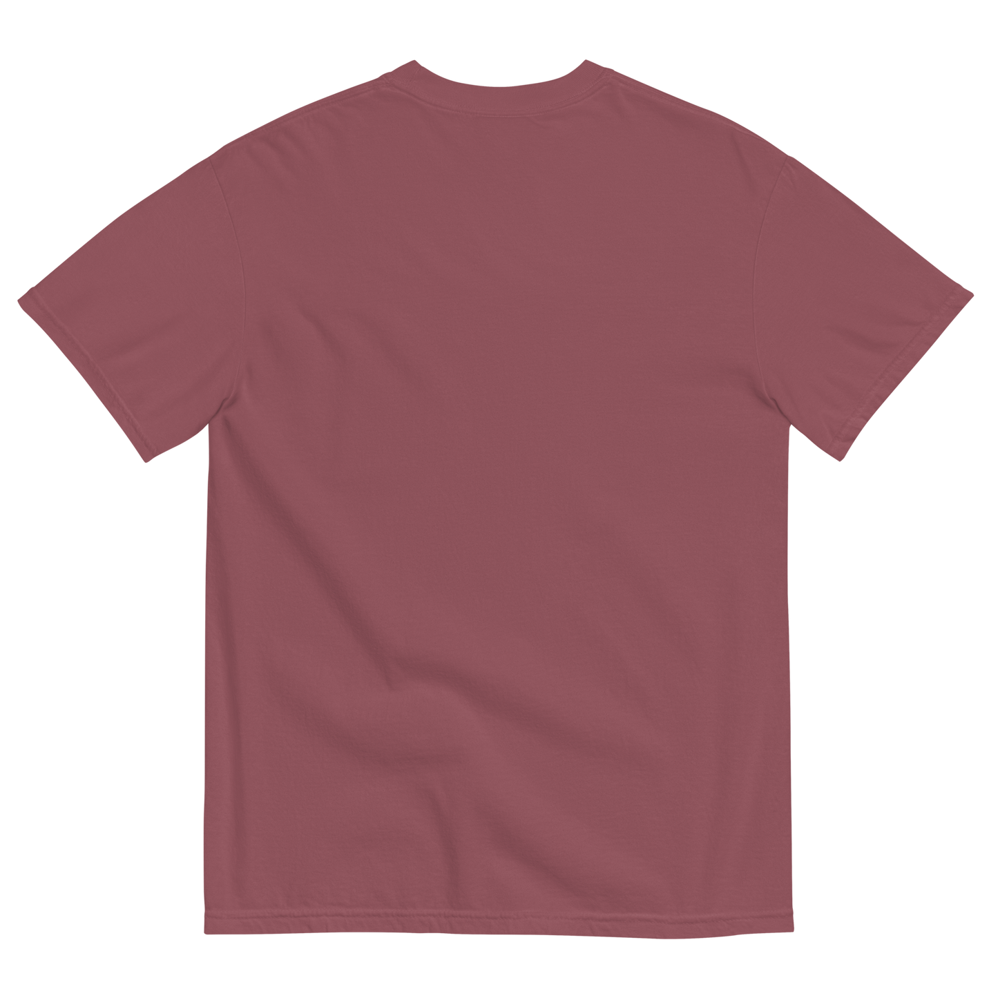 Wrong Way Stack White Logo Dyed Tee (Embroidered)