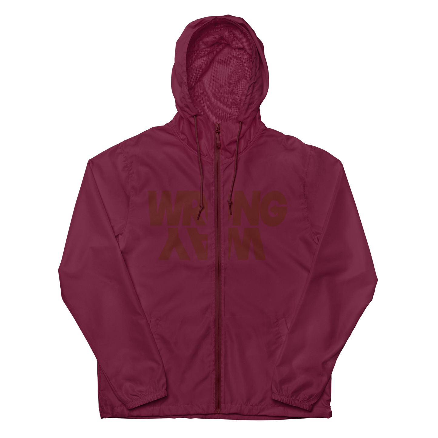 ODOW Athletics Zip Up Maroon