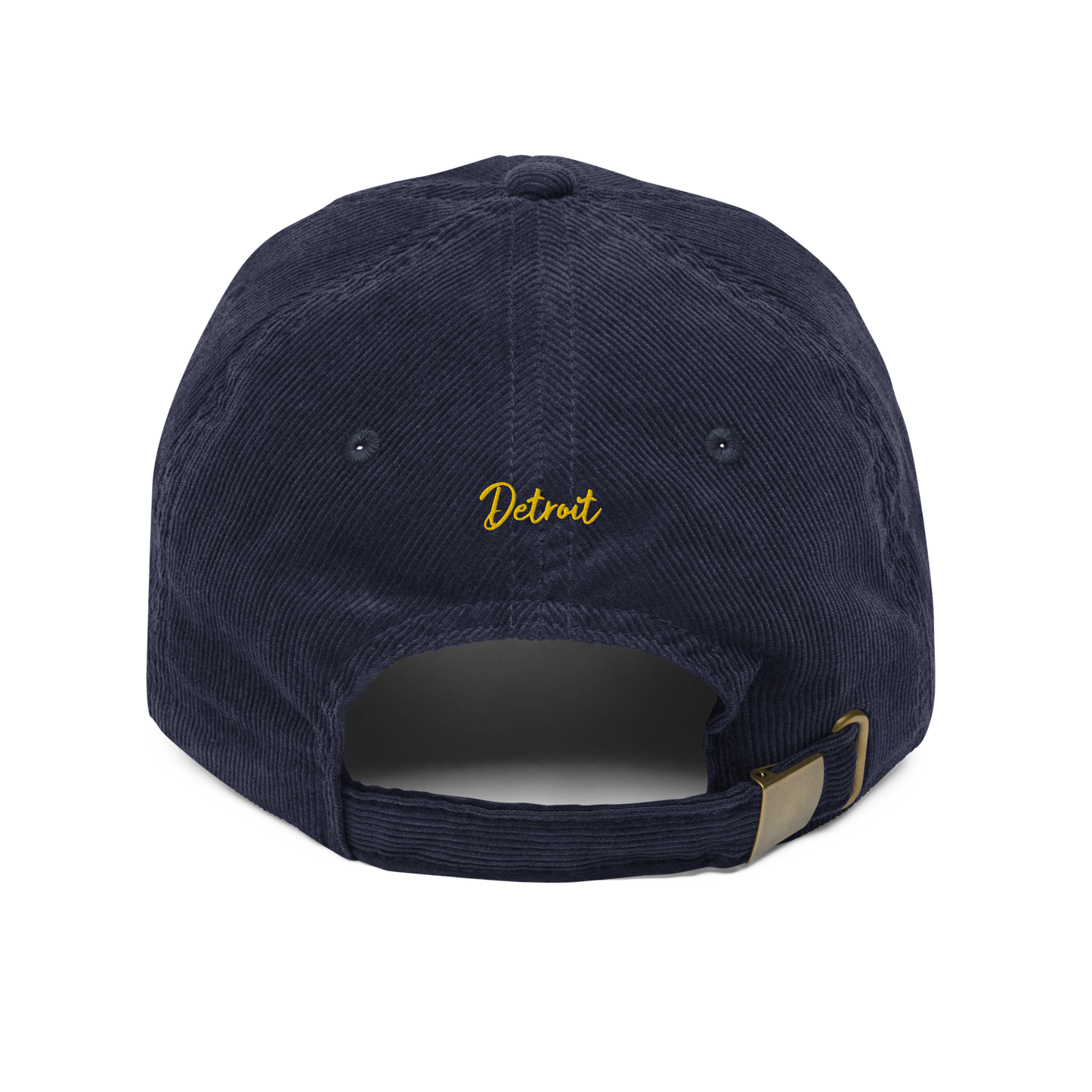 ODOW Detroit Vintage corduroy cap NAVY